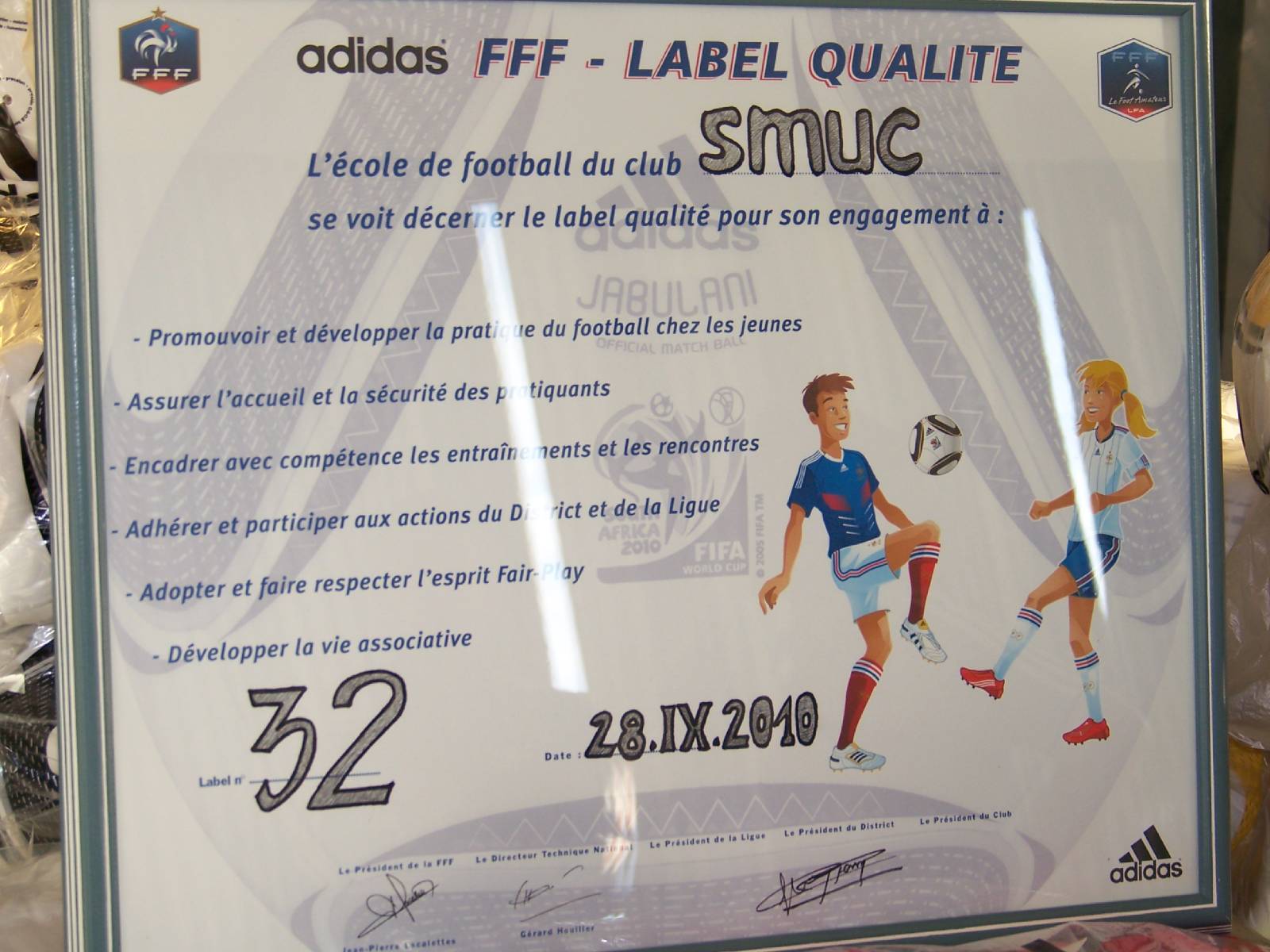 Label Qualit FFF